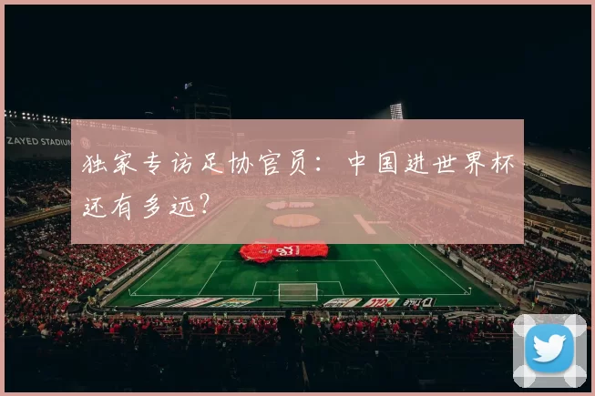 独家专访足协官员：中国进世界杯还有多远？